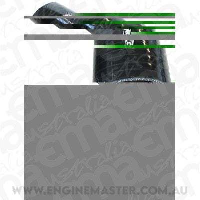 Aeroflow Performance Products AF9202-050 Silicone Hose 45 Deg; Black I.D.50" 13mm Wall 4.5mm 145mm Leg AF9202-050