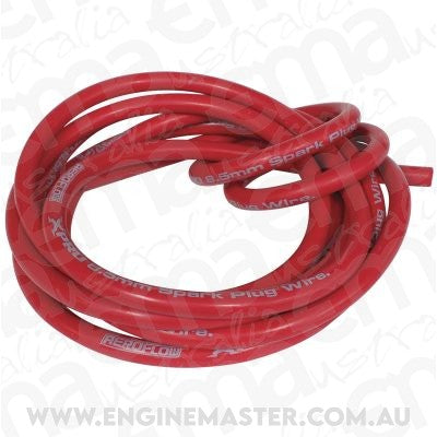 Aeroflow AF4530-0100 Ignition Wire 100 Metre Red Spirol Core Wire 100M