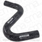 Aeroflow AF9240-125 Gloss Black Silicone Z Bend Heater Hose 1-1/4" (32mm) I.D 135 Degree Bend and 90 Degree Bend