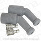 Aeroflow AF4530-3304 Coil Boots & Term LS1 45 Deg 2 Boots Terminal Grey