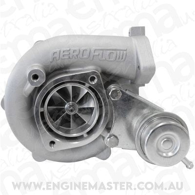 BOOSTED 5328 .86 for Nissan Turbocharger 250-525HP Rating - Natural Cast Finish (Internal Wastegate, T28 Inlet Flange, 5-Bolt Exhaust Flange)