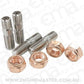 Aeroflow AF8059-1001 Turbo Stud & Nut Kit M10 x 1.5, 4 Studs & Nuts