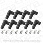 Aeroflow AF4030-8850 9 x Spark Plug Boots Terminals90 Deg. 9 Boots & 9 Terminals