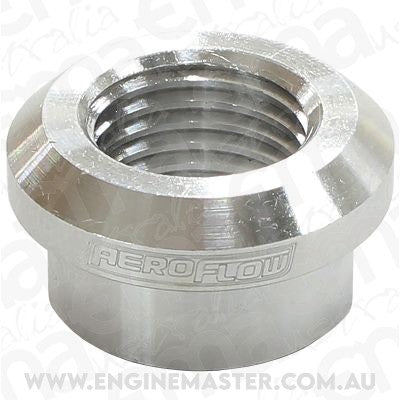 Aeroflow AF996-M12D Alloy Weld On Female M12 x 1.5Metric Aluminium Bung