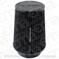 Aeroflow AF2711-1015 4" Clamp-On Round Filter 5.9 O.D 7.3 High Black Cotton