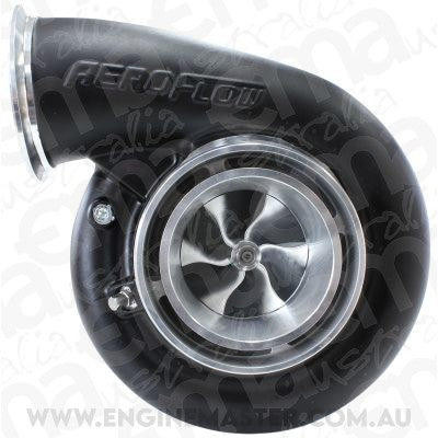 Aeroflow AF8006-4123BLK BOOSTED B7875 1.25 T4 REVERSE V-BAND OUTLET 7875 BLACK