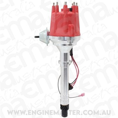 XPRO Ready to Run nDistributor, Machined Aluminium Body with Red Cap (Suit Chev V8)