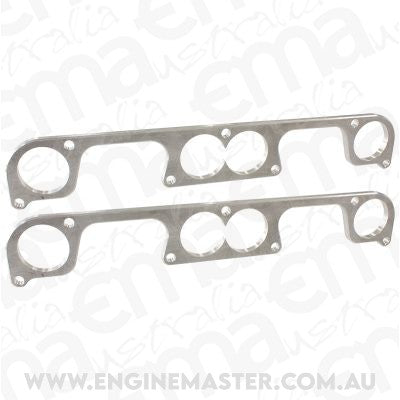 Aeroflow AF9551-1010 SBC Spread Port Header Flanges2" Round Port Some Non-Spread