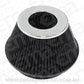 Aeroflow AF2811-1009 6" Clamp-On Tapered Filter 7.6 / 4.7" O.D 4" High Chrom