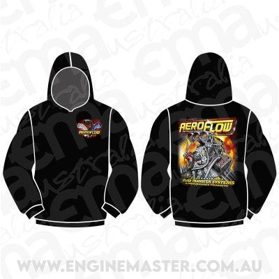 Aeroflow 'Nitro Hemi' Black Hoody (XXX-Large) (AFNITRO2HOOD-3XL)