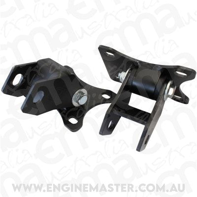 Aeroflow Performance AF1201-1002 Holden VB-VS To GM LS Engine Mount Suit Conversion Cars Black Urethane Sold as a Pair