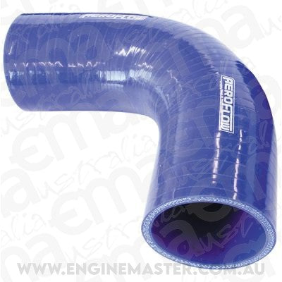 Aeroflow Performance Products AF9003-150 Silicone Hose 90 Deg; Blue I.D1.50" 38mm Wall 4.5mm 150mm Leg AF9003-150
