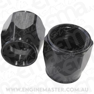Aeroflow AF7030-08 7000 Series Replacement Socketnut Hard Anodised Black