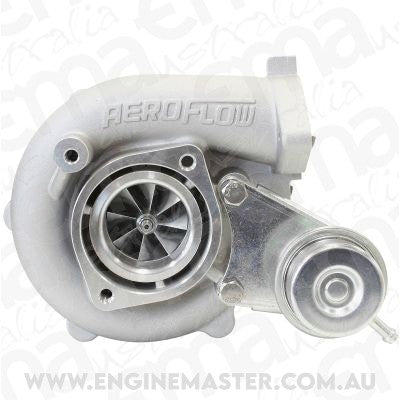 BOOSTED 4728 .64 for Nissan Turbocharger 200-440HP Rating - Natural Cast Finish (Internal Wastegate, T28 Inlet Flange, 5-Bolt Exhaust Flange)