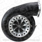 BOOSTED 8088 1.32 Turbocharger 750-1250HP Rating - Hi Temp Black Finish (External Wastegate, T6 Twin Entry Inlet Flange, V-Band Exhaust Flange)