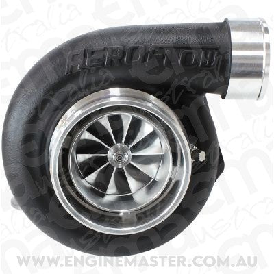 BOOSTED 6762 1.21 Turbocharger 550-1000HP Rating - Hi Temp Black Finish (External Wastegate, V-Band Inlet & Exhaust Flanges)