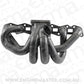 Aeroflow AF8247-6000 for Nissan RB30 T3 Turbo Manifold Suits High Mount GT30-GT35 Turbo, with 50mm External Wastegate Flange
