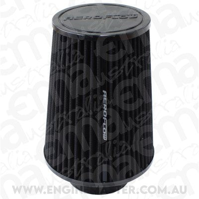 Aeroflow AF2711-0910 3 Clamp-On Tapered Filter 4.6" 6 O.D 7.5 High Black Cot