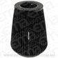 Aeroflow AF2711-1044 6" Clamp-On Inv Tapered Filter7.5 / 4.7 O.D 8" H Black