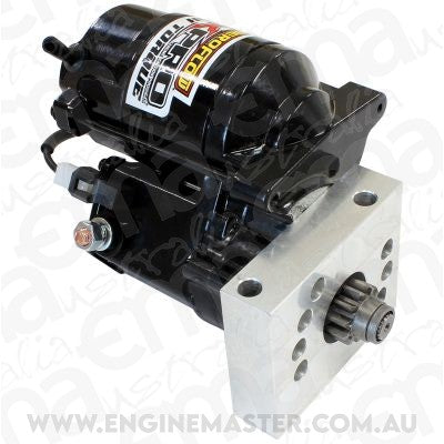 Aeroflow AF4250-5414 Chev LS Mini Starter 1.4Kw 1.9Hp Adjustable Mount