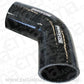 Aeroflow Performance Products AF9208-200 Silicone Hose 67 Deg; Black I.D 2.00" 51mm Wall 5.3mm 125mm Leg AF9208-200