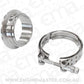 Turbine Inlet Flange & V-Band - Stainless Steel (Suit Aeroflow Turbo's With 2-33/64" I.D Flange)