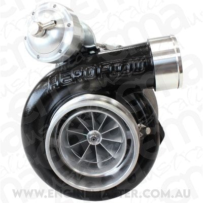 BOOSTED 6762 XR6 1.06 Turbocharger 900HP, Hi Temp Black Finish (Internal Wastegate, T3 Inlet Flange, BA-BF XR6 5-Bolt Exhaust Flange)