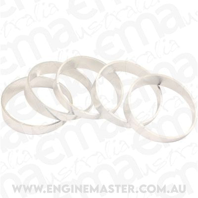 Aeroflow AF8689-200 Aluminium 2.0" Pie Cuts Sold as a Pack of 5 to make a 45Â° Bend, 1/16" Wall Thickness and 1D Radius