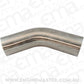 Aeroflow AF9502-4000 304 S/S Bend 45 Deg 4" O.D 1.5mm (.059") 150mm / 6" Leg