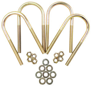 Calvert Racing CTUR325X70 Round U-Bolts 3.25" x 7" Long
