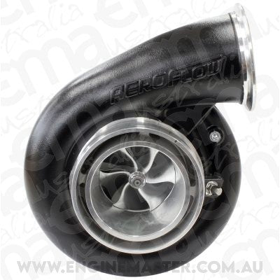Aeroflow AF8006-4022BLK BOOSTED B7875 .96 T4 V-BAND OUTLET GEN 3 BLACK