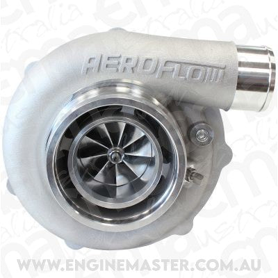 Aeroflow Performance AF8005-3049 BOOSTED B5855 1.01 Turbocharger 770HP, Natural Cast Finish External Wastegate, V-Band Inlet & Exhaust Flanges