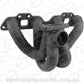 Aeroflow AF8245-7000 for Nissan SR20 T3 Turbo Manifold Suits High Mount GT30-GT35 Turbo, with 45mm External Wastegate Flange