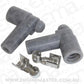Aeroflow AF4530-3320 Hei Boots & Terminals 90 Deg 2 Boots Terminals Grey