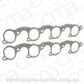 Aeroflow AF9551-1009 Ford 302-351C Header Flanges 2" Oval Port Edelbrock Heads