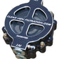 Clear View Filtration CV101-115-B 6" Dry-Sump See Through Oil Filter - Black