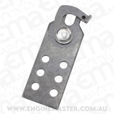 Aeroflow AF3500-1006 Quick Release Morse Cable Bracket Flat Mild Steel