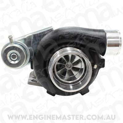 BOOSTED 5328 .64 Turbocharger 275-550HP Rating - Hi Temp Black Finish (Internal Wastegate, T28 Inlet Flange, 5-Bolt Exhaust Flange)