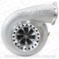 BOOSTED 8088 1.32 Turbocharger 750-1250HP Rating - Natural Cast Finish (External Wastegate, T6 Twin Entry Inlet Flange, V-Band Exhaust Flange)
