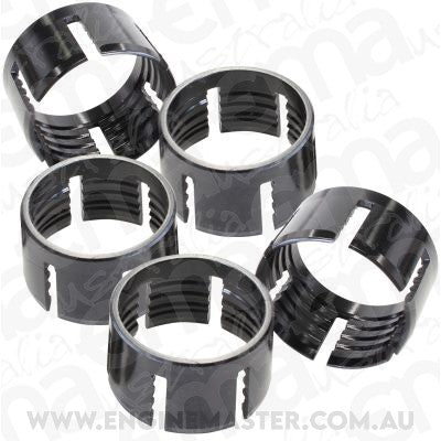 Aeroflow AF7029-04 7000 Series Replacement Olives5 Pieces Per Pack -4AN Black