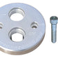 Clear View Filtration CV200 -12 Orb Billet Oil Block Adapter Kit - Clear