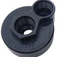 Clear View Filtration CV210-B -12An Billet Oil Block Adapter Kit - Black