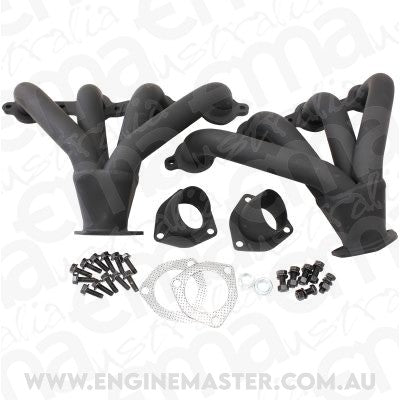 Aeroflow AF9599-1001 GM LS Block Huggers Natutral Steel Finish