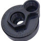 Clear View Filtration CV212-B -12An Billet Oil Block Adapter Kit - Black