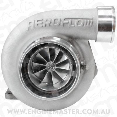 BOOSTED 6762 1.06 Turbocharger 950HP, Natural Cast Finish (External Wastegate, T3 Inlet Flange, V-Band Exhaust Flange)