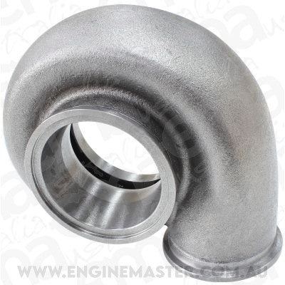 Turbo Exhaust Housing (Suit All Aeroflow 62.3mm Exhaust Turbine Wheel With V-Band Mount, 1.01 A/R, Cast Iron)