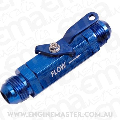 Aeroflow AF1000-08 Shut Off Valve -8AN Blue