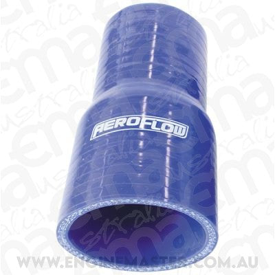 Aeroflow Performance Products AF9001-250-200 Silicone Hose Reducer Str Bluei.D 2.50-2.00" 63-51mm Wall 5.3mm 127mm Long 9001-250-200