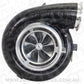 BOOSTED 106102 V-Band 1.22 Turbocharger 2500HP, Hi Temp Black Finish (External Wastegate, V-Band Inlet & Exhaust Flanges)