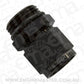 Aeroflow AF907-10-08BLK -8ORB to Female -10 Swivel Nut Black